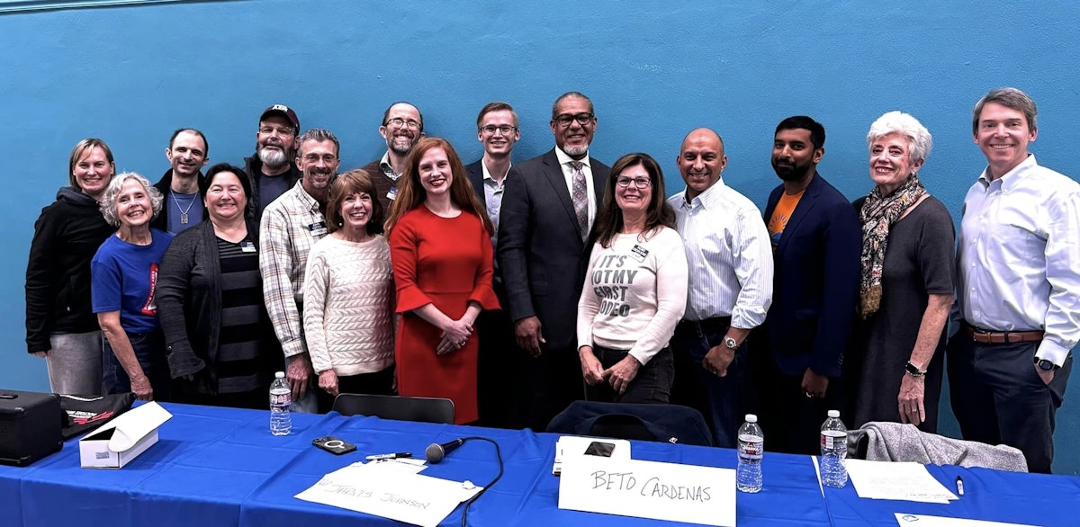 Bayou Blue Democrats February Meeting MEET THE CANDIDATES · Harris